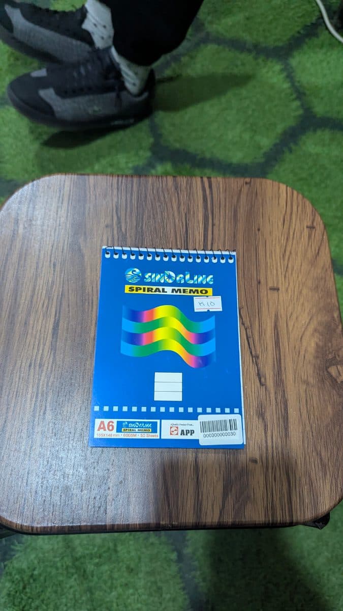 A6 Note Book listed by White Lion Traders