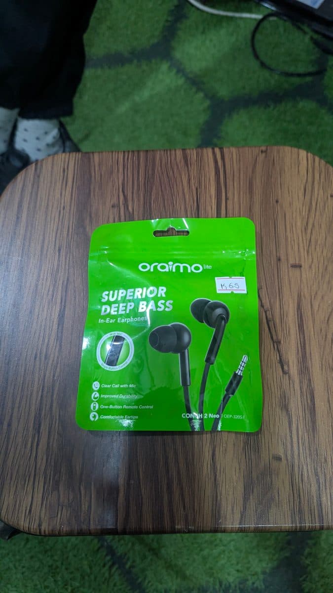 Oraimo Headset Deep Bass listed by White Lion Traders