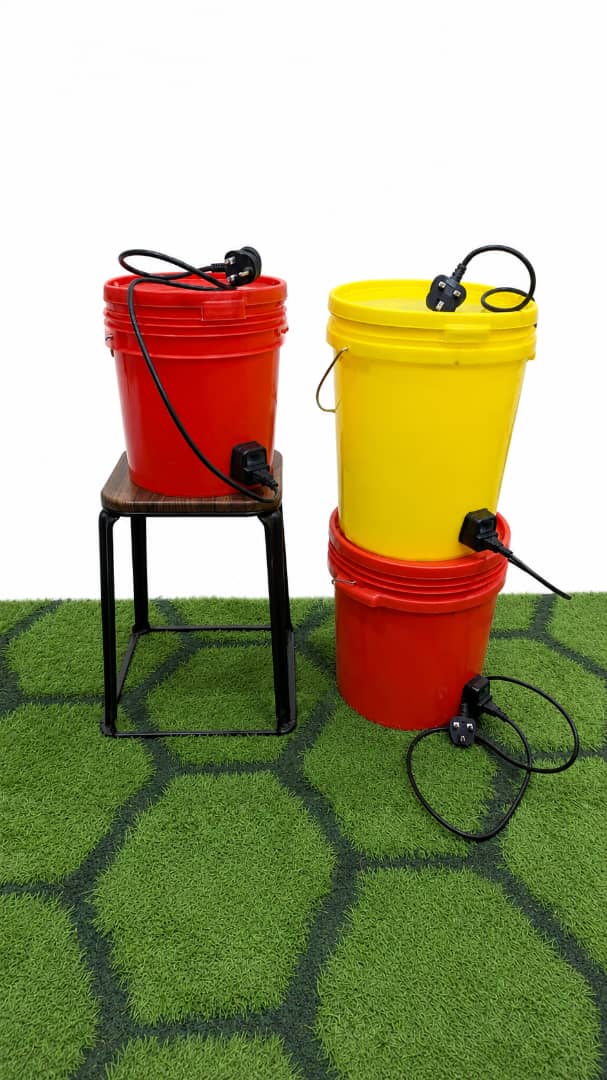 Electric Water heating Bucket 🪣 20 Ltrs listed by White Lion Traders