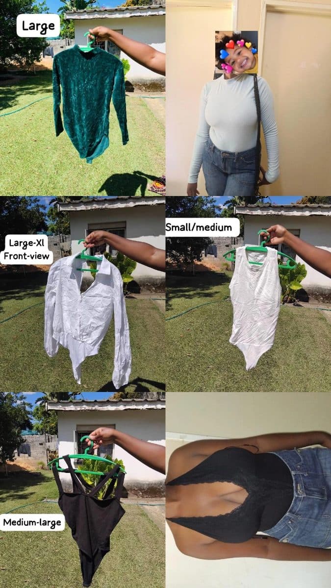 Body suit tops listed by Friendly pocket budget